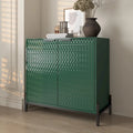 Modern Glossy Storage Accent Cabinet Sideboard