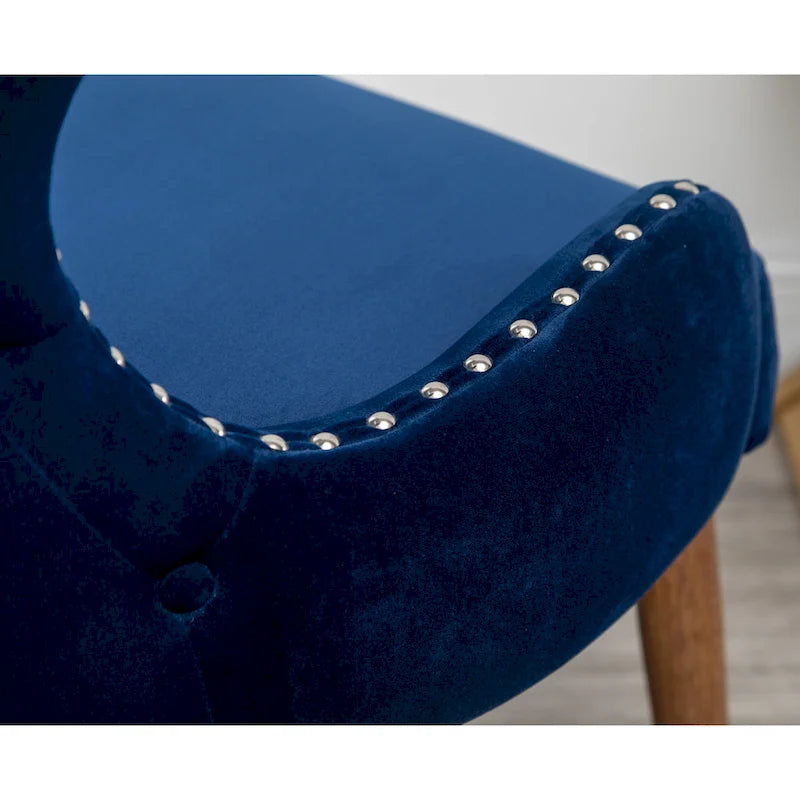 Mid-Century Modern Velvet Accent Chair