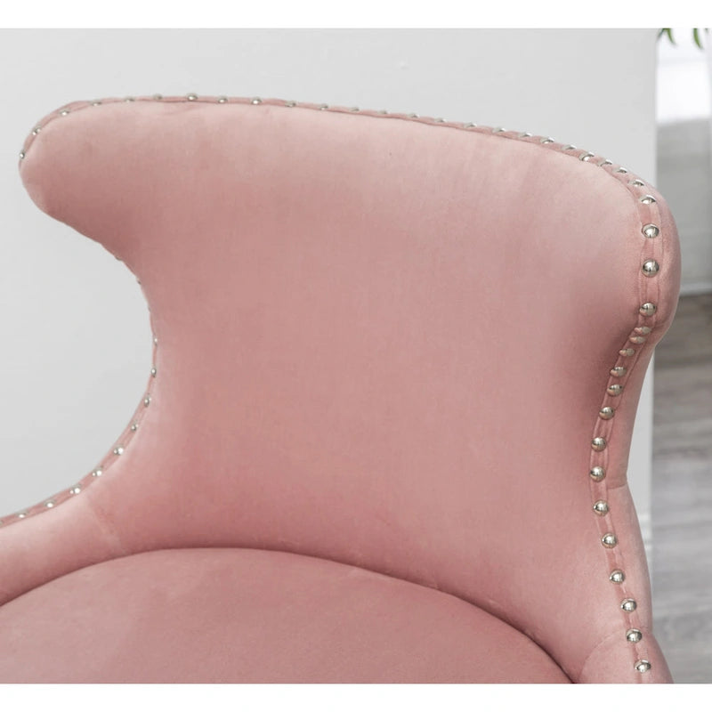 Mid-Century Modern Velvet Accent Chair