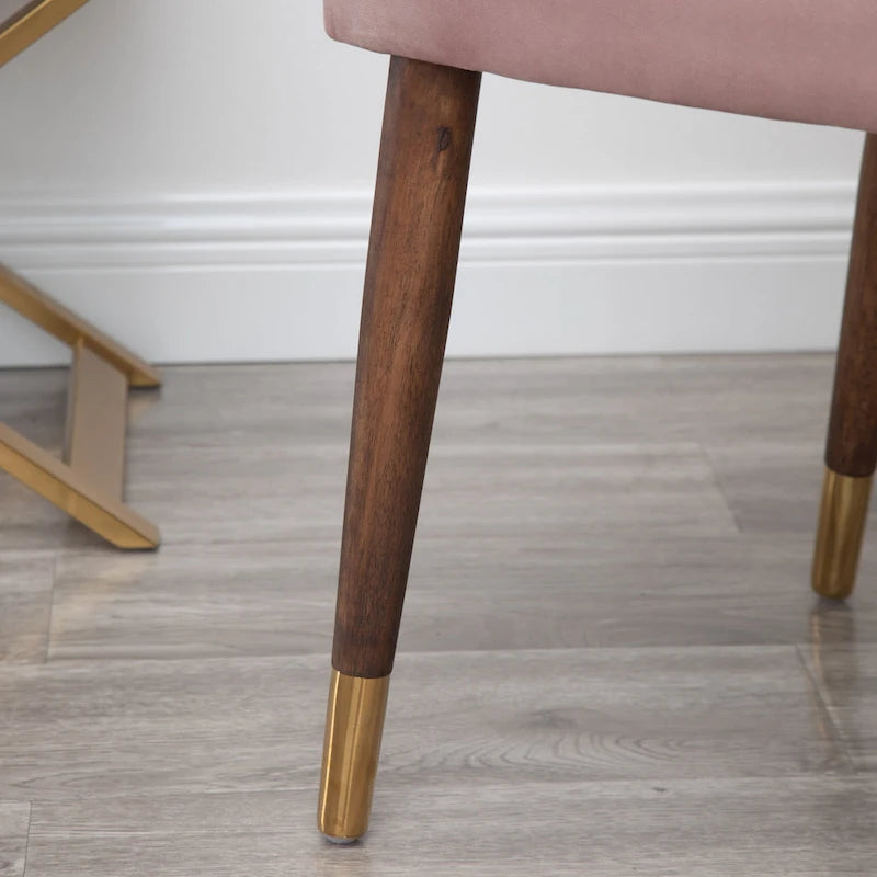 Mid-Century Modern Velvet Accent Chair