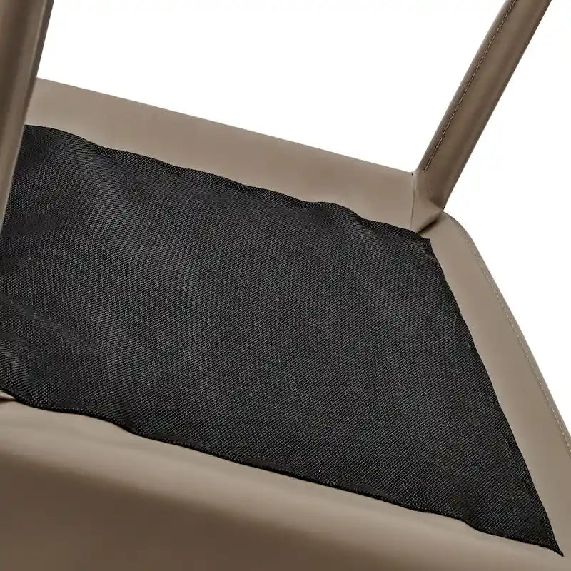 Recycled Leather Dining Arm Chair