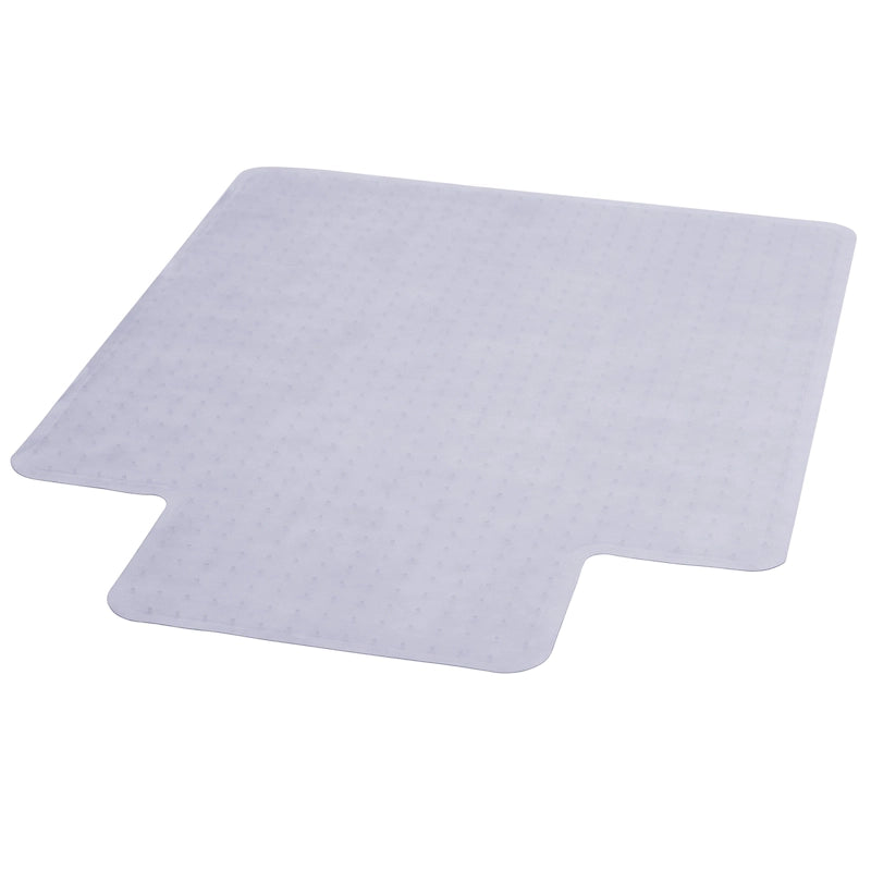 36 x 48 Clear Vinyl Chair Mat with Lip for Low-Pile Carpet
