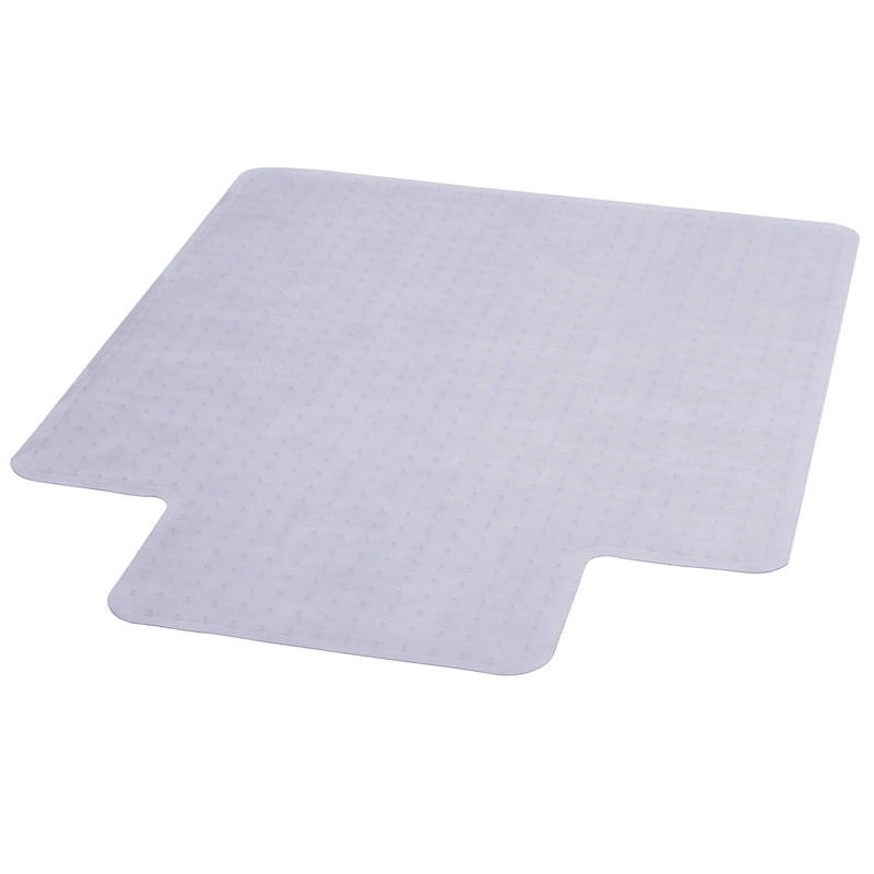 36 x 48 Clear Vinyl Chair Mat with Lip for Low-Pile Carpet