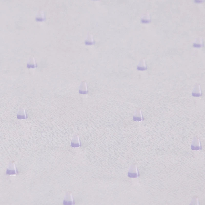 36 x 48 Clear Vinyl Chair Mat with Lip for Low-Pile Carpet