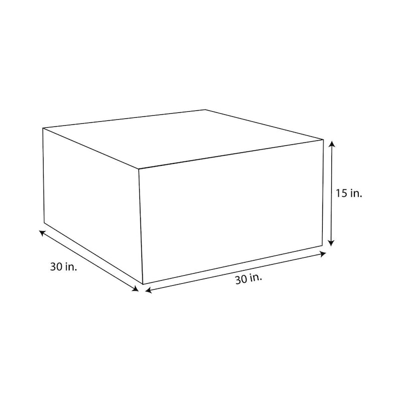 Indoor/Outdoor Solid Bean Pouf with Knife-Edge Finish